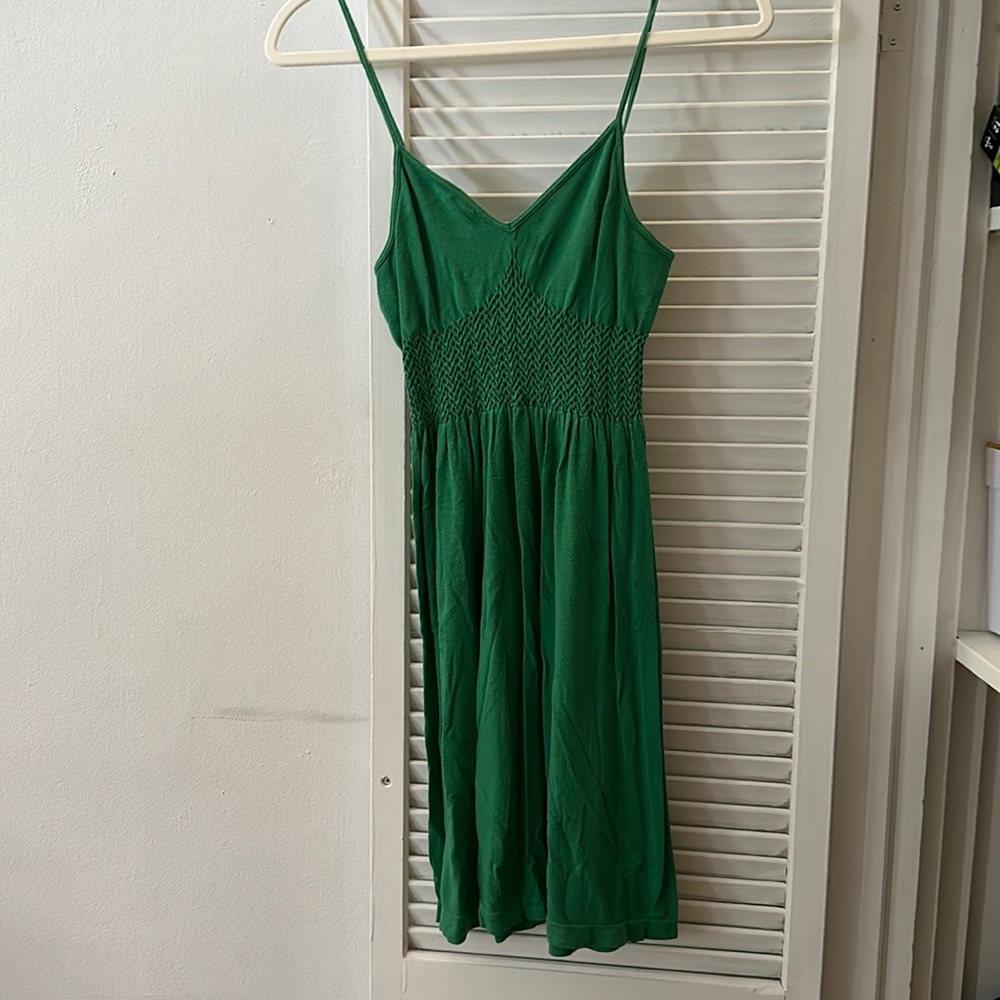 Green Casual dress